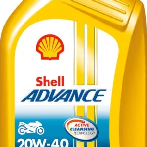 Shell Advance AX5 4T 20W-40 API SL Conventional Engine Oil